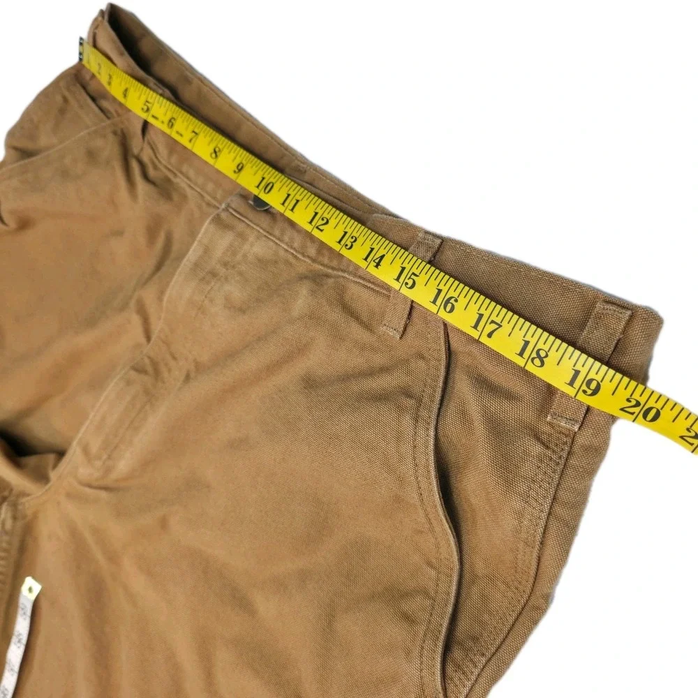 Carhartt B11-BRN Loose Fit Washed Duck Utility Work Pants Brown Mens 40x32